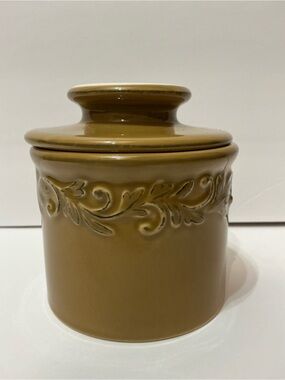 L Tremain The Original Butter Bell Crock Antique Collection Sienna Brown Mocha